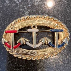 VINTAGE ANCHOR BROACH